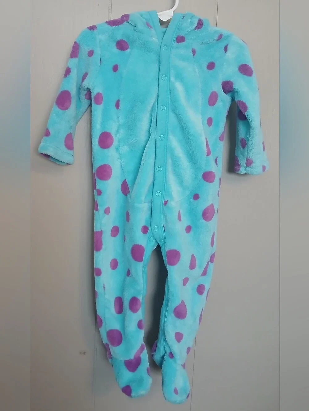Disneyland Boys 12 Months Sully Costume Pajama